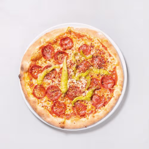 Pizza Diavolo (sehr scharf, Familie)
