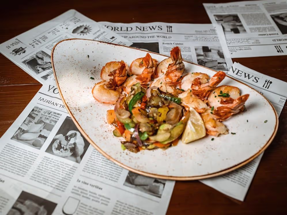 Garlic Tiger Shrimps