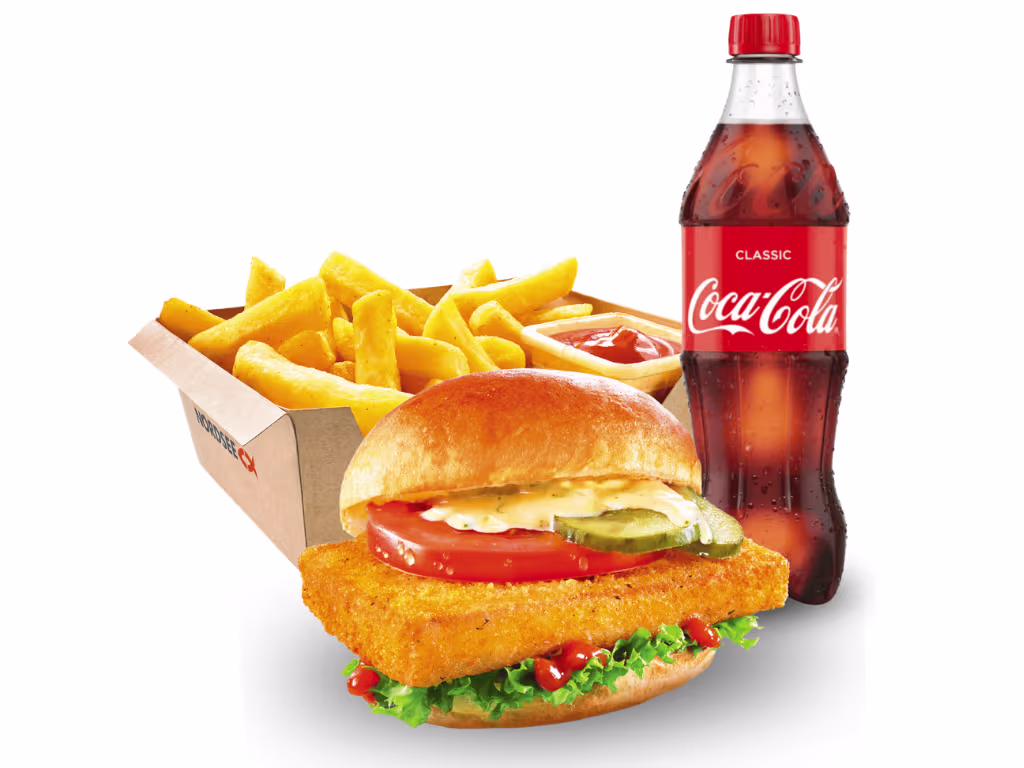 Classic Fish Burger Menü