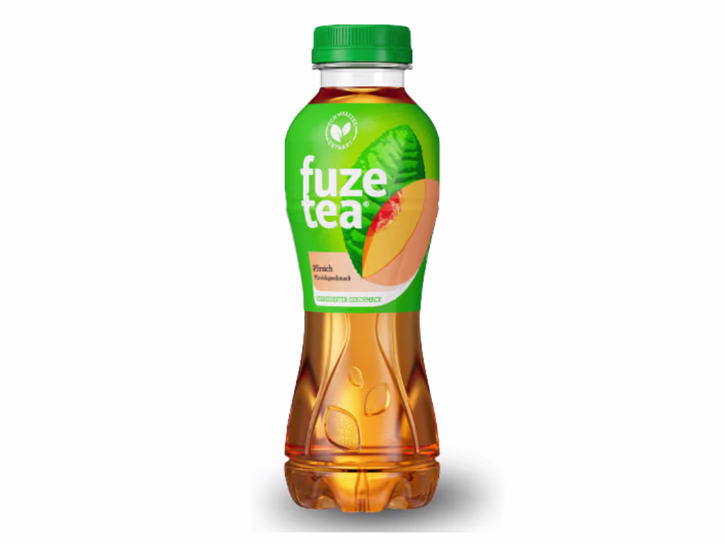 Fuze Tea 0,5l - Schwarztee Pfirsich Hibiskus