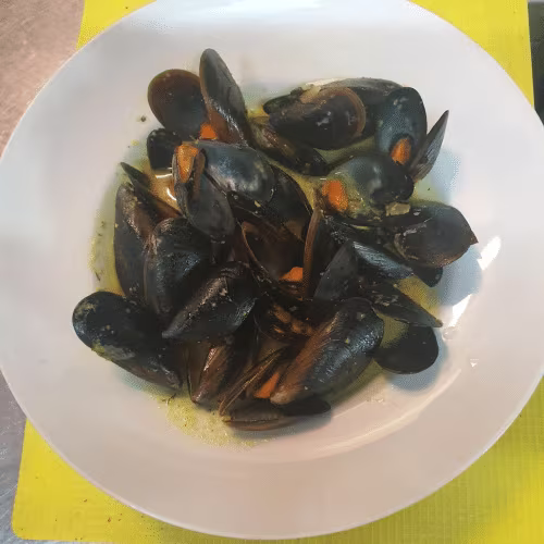 Herzhafte Miesmuscheln