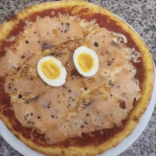 Pizza Salmone