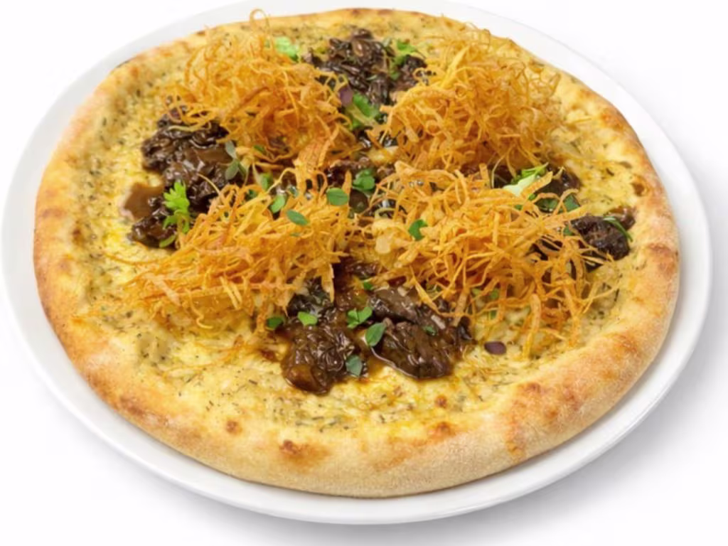 Wilde Morchel Pizza