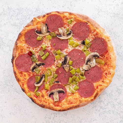 Pizza Salami Picante (scharf)