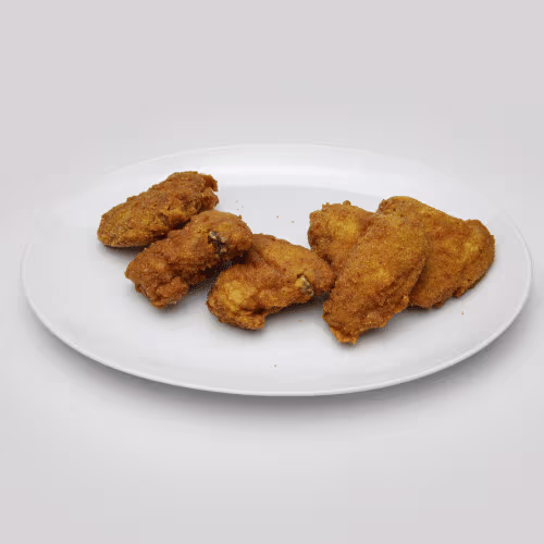 Gebackene Hühnerflügel (6 Stück)