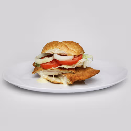 Hühner Cordon Bleu Semmel