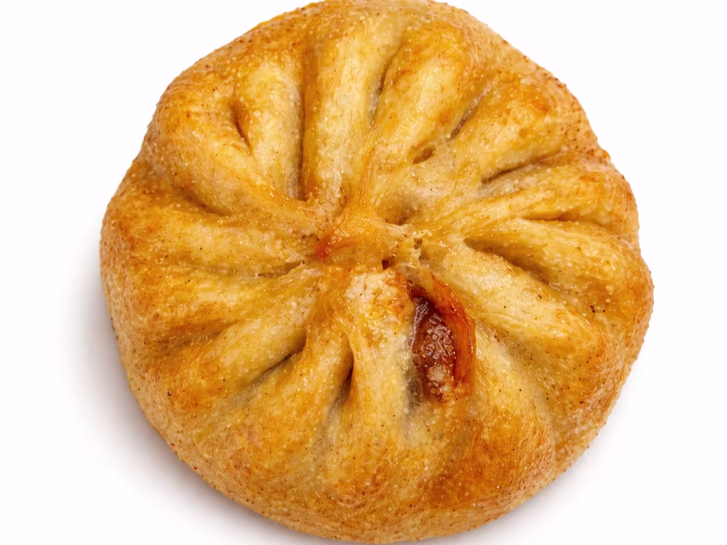 Knusprig frittierte Baozi mit pulled Pork
