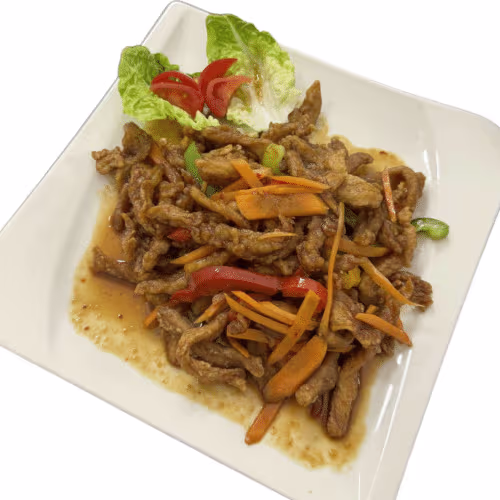 Gan-Bian Hühnerfleisch (süß-scharf)