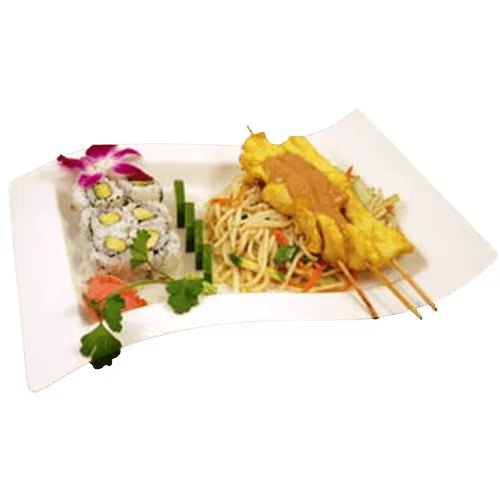 Satay Chicken Noodles Menü