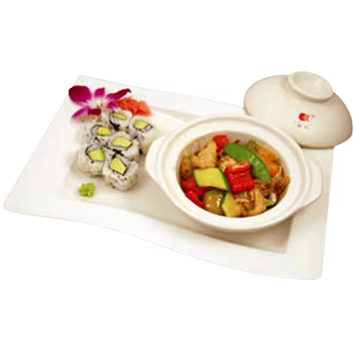 Szechuan Chicken Menü (scharf)