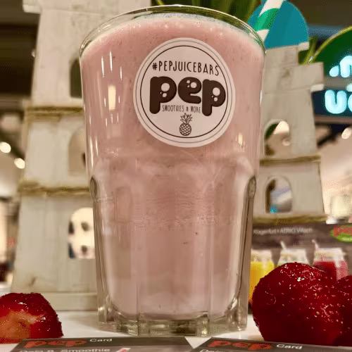 Erdbeer-Milch