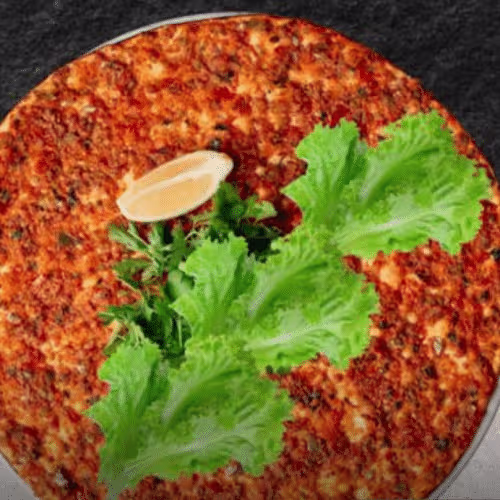 Vegan Lahmacun nur Salat