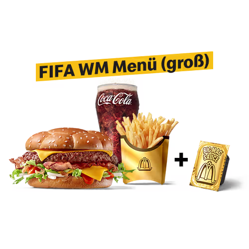 Steakhouse Classic FIFA WM Menü (groß)