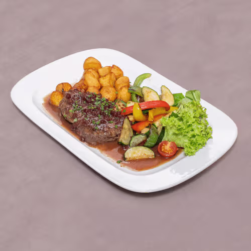 Beiried aus dem Holzofen