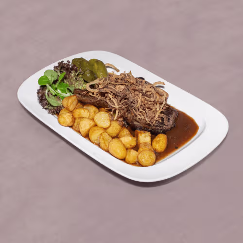 Wiener Zwiebelrostbraten