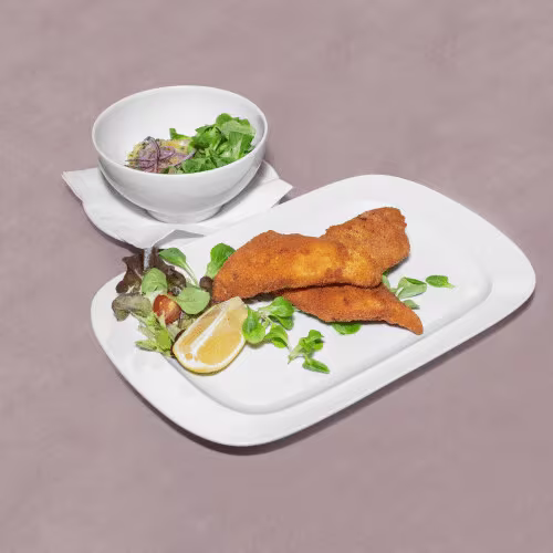 Gebackenes Zanderfilet