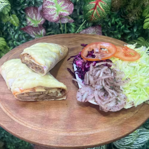 Rollo Kalb im Wrap
