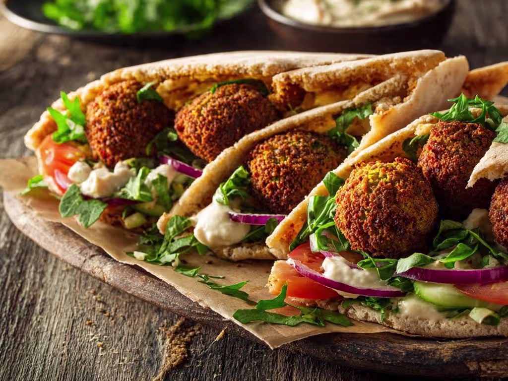 Falafel Sandwich Menü