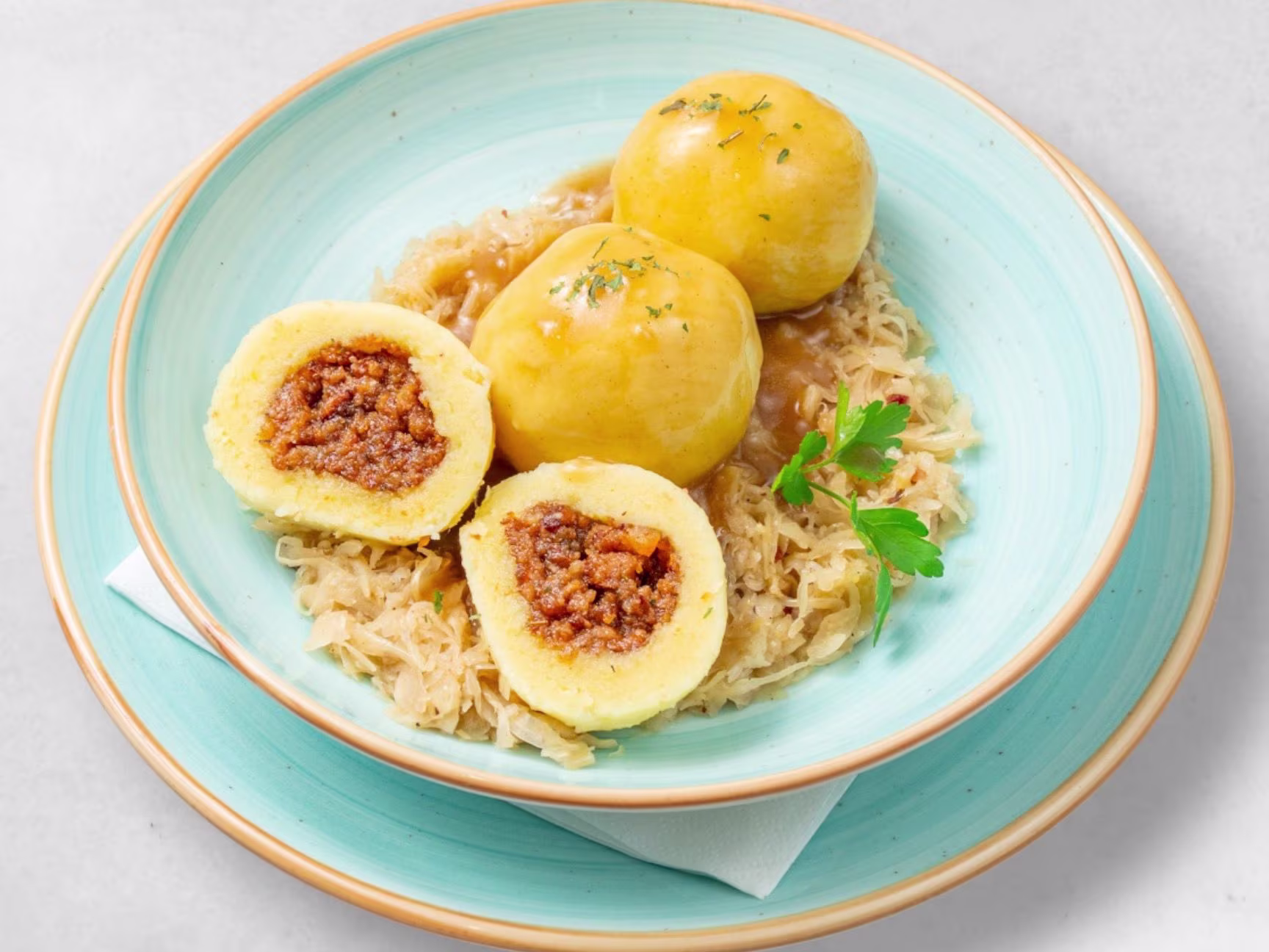 Grammelknödel Teller groß