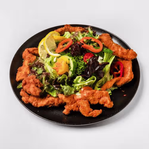 Gebackener Hühnersalat