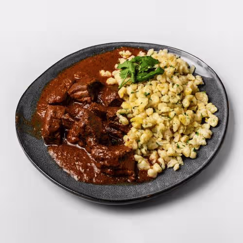 Rindsgulasch nach Omas Rezept