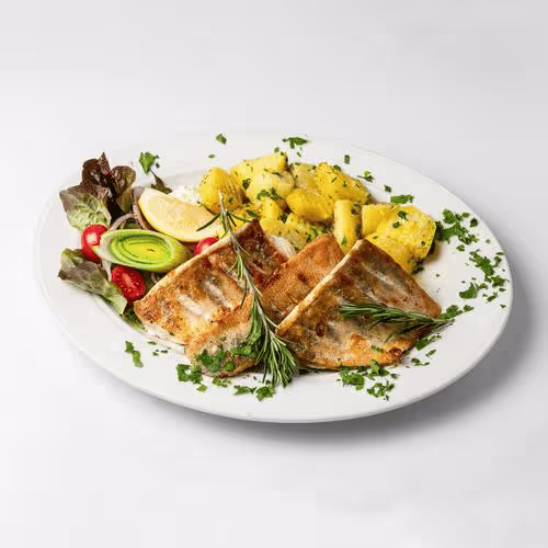 Gegrilltes Zanderfilet