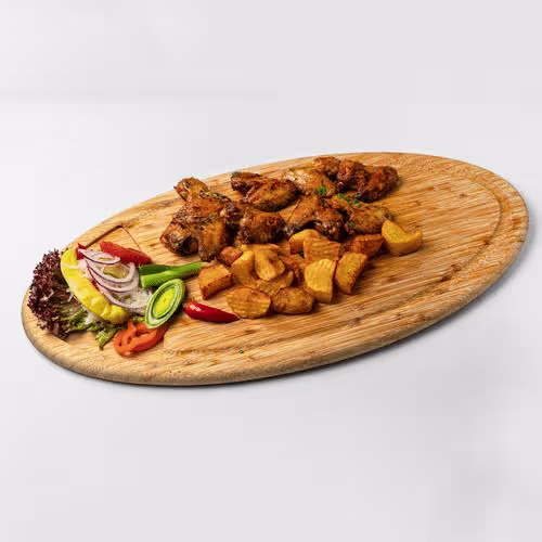 Gebratene Hühnerflügel