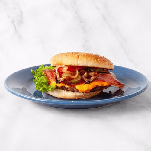 Bacon-Cheeseburger (125g)