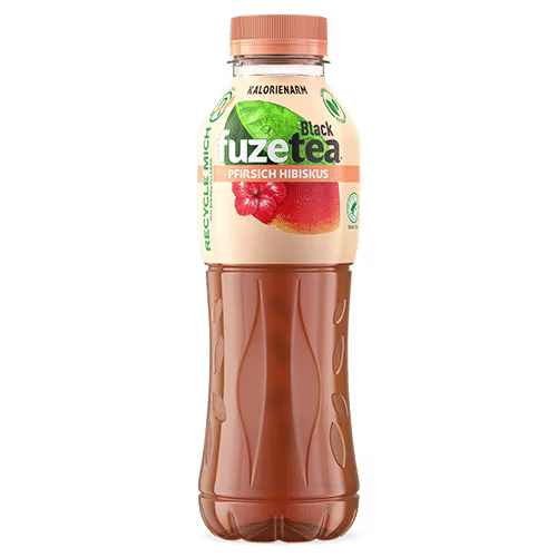 FuzeTea Pfirsich-Hibiskus - PET 500ml