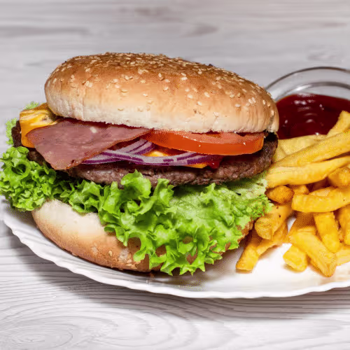 Bacon-Chili-Cheeseburger (100g)