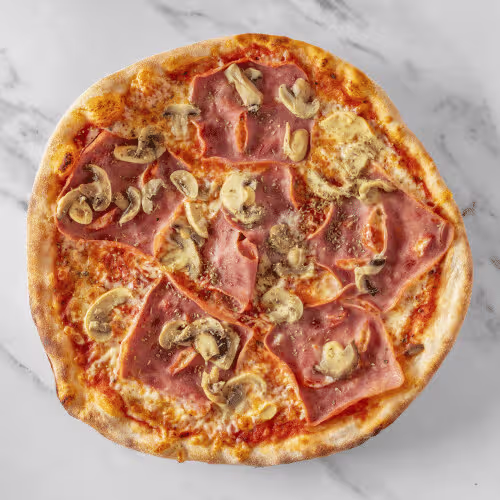 Pizza Prosciutto e Funghi