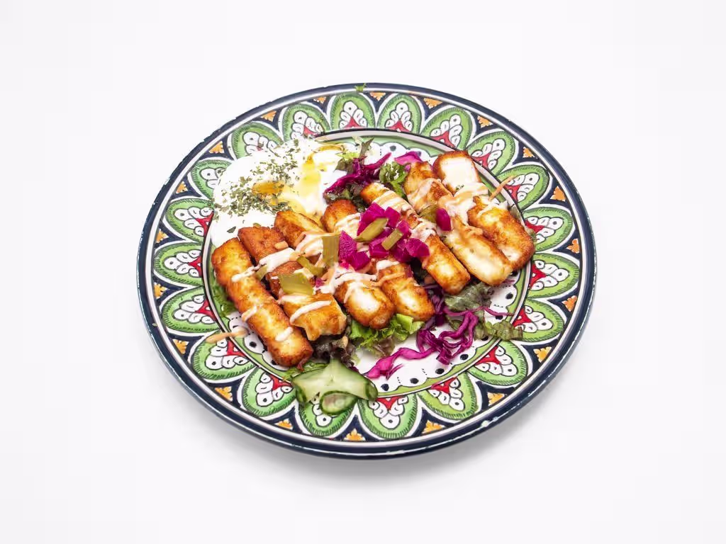 Crispy Halloumi Fries
