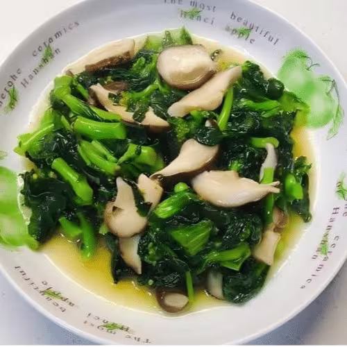 Shiitake-Pak Choi