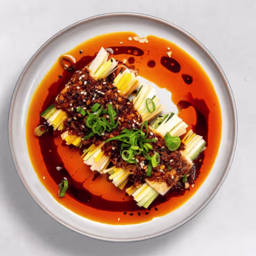 Szechuans Bauch (leicht scharf)