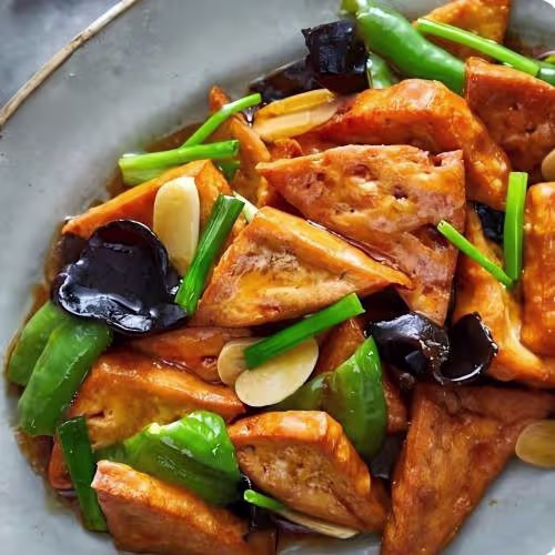 Hausmanns Tofu Ragout (leicht scharf)