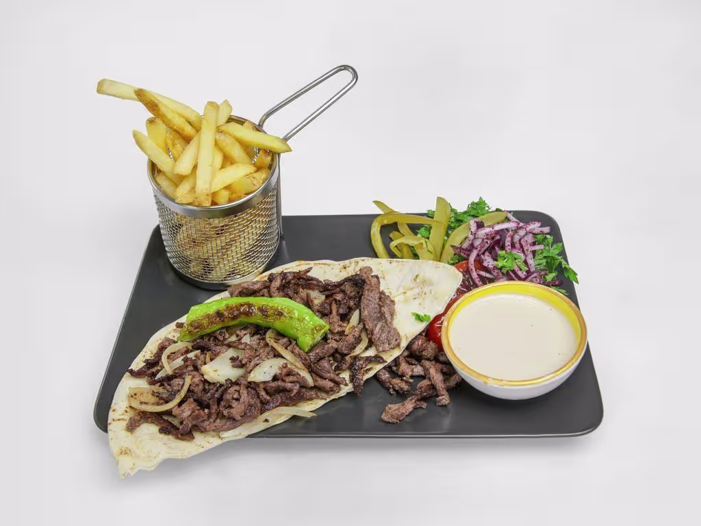 Shawarmateller Vom Beiried