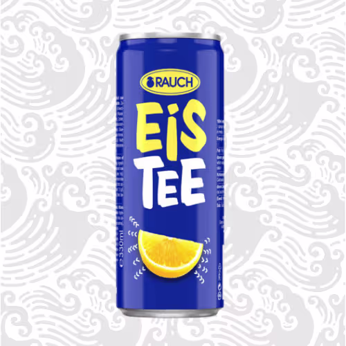 Rauch Eistee Zitrone 0,33l (EINWEG)