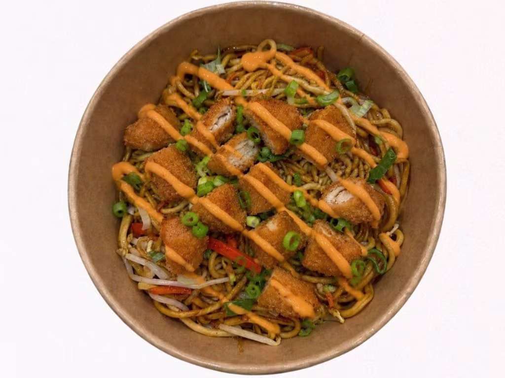 Yaki Soba - Crispy Chicken