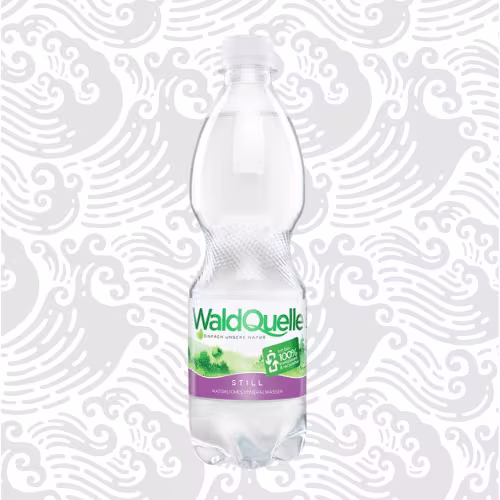 Waldquelle Mineralwasser still 0,5l