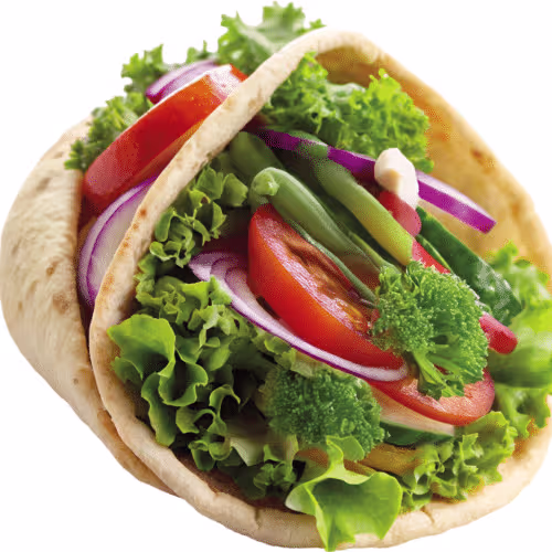 Veggie Döner im Hausgemachten Fladenbrot- Vegetarisch & Frisch