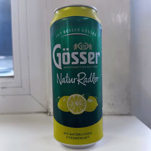 Gösser Naturradler Zitrone 0,5