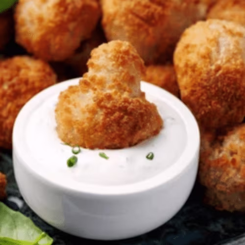 Champignon Paniert - Knusprig & Herzhaft