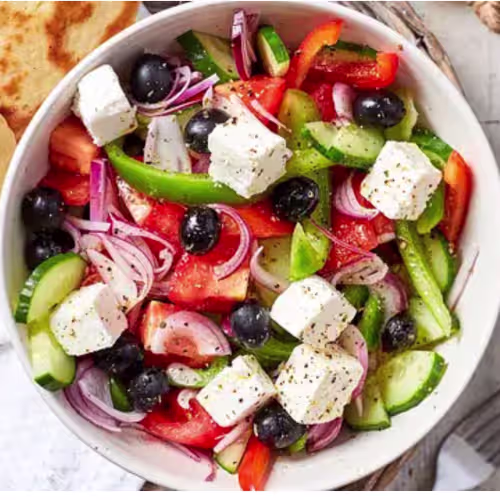 Griechischer Salat -Bowl