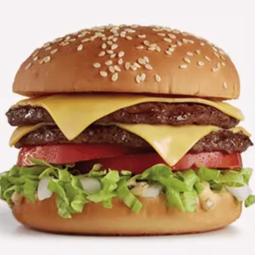 Double Cheeseburger - Doppelt Käse, doppelt Genuss