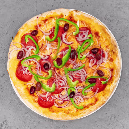 Pizza Diavolo (scharf)