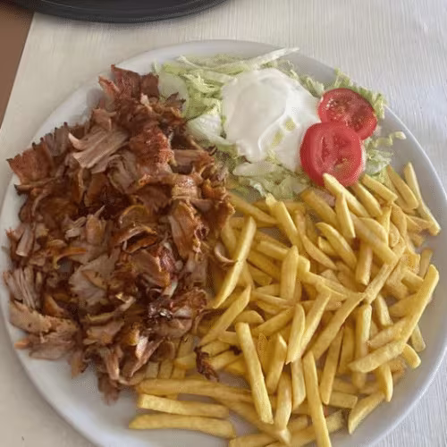 Kebap Teller mit Beilage nach Wahl