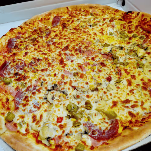 Familien-Pizza Margherita