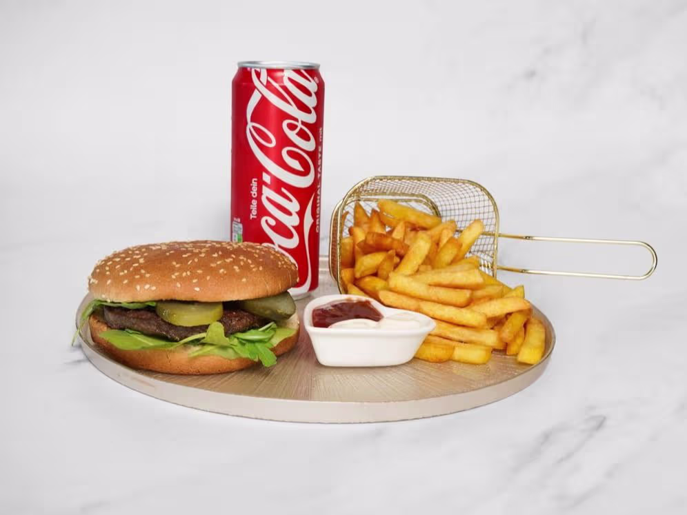 Hamburger - 100g Menü