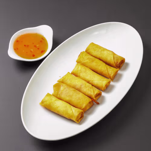 Mini Frühlingsrollen (vegetarisch, 6 Stück)