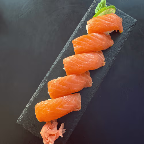 Lachs Nigiri 5 Stück